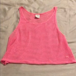 Victoria’s Secret Hot Pink Crop top